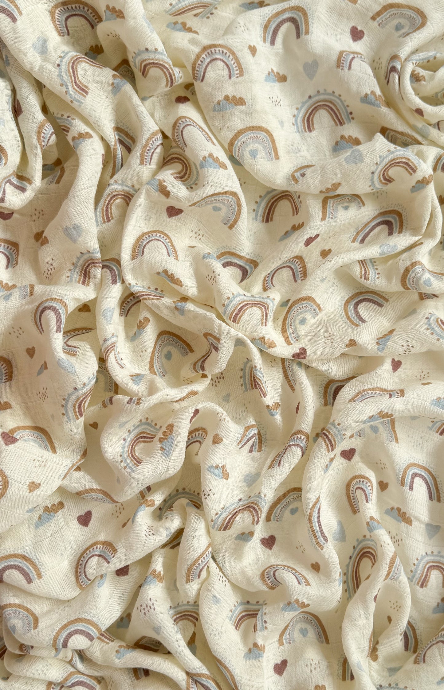 Bub Blanket - Muslin Swaddle, Bamboo and Cotton Blend